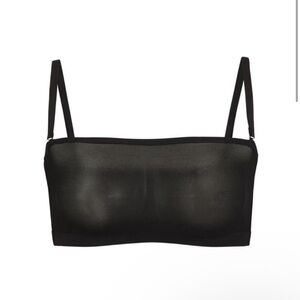 🆕 Skims Sheet Sculpt Bandeau Onyx Size XXS